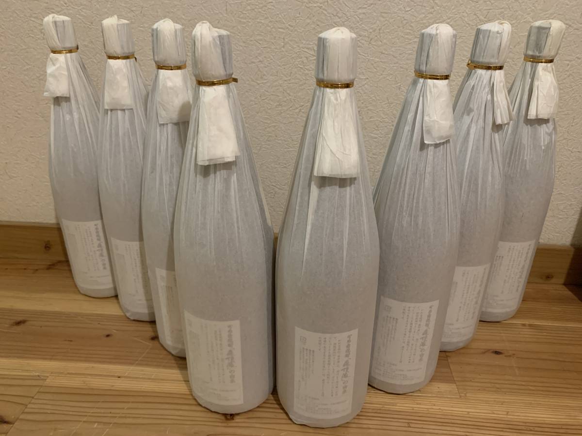 100円～【新品】【送料無料】 焼酎 森伊蔵1.8L×8本セット 未開栓 1800ml やや訳アリ_2