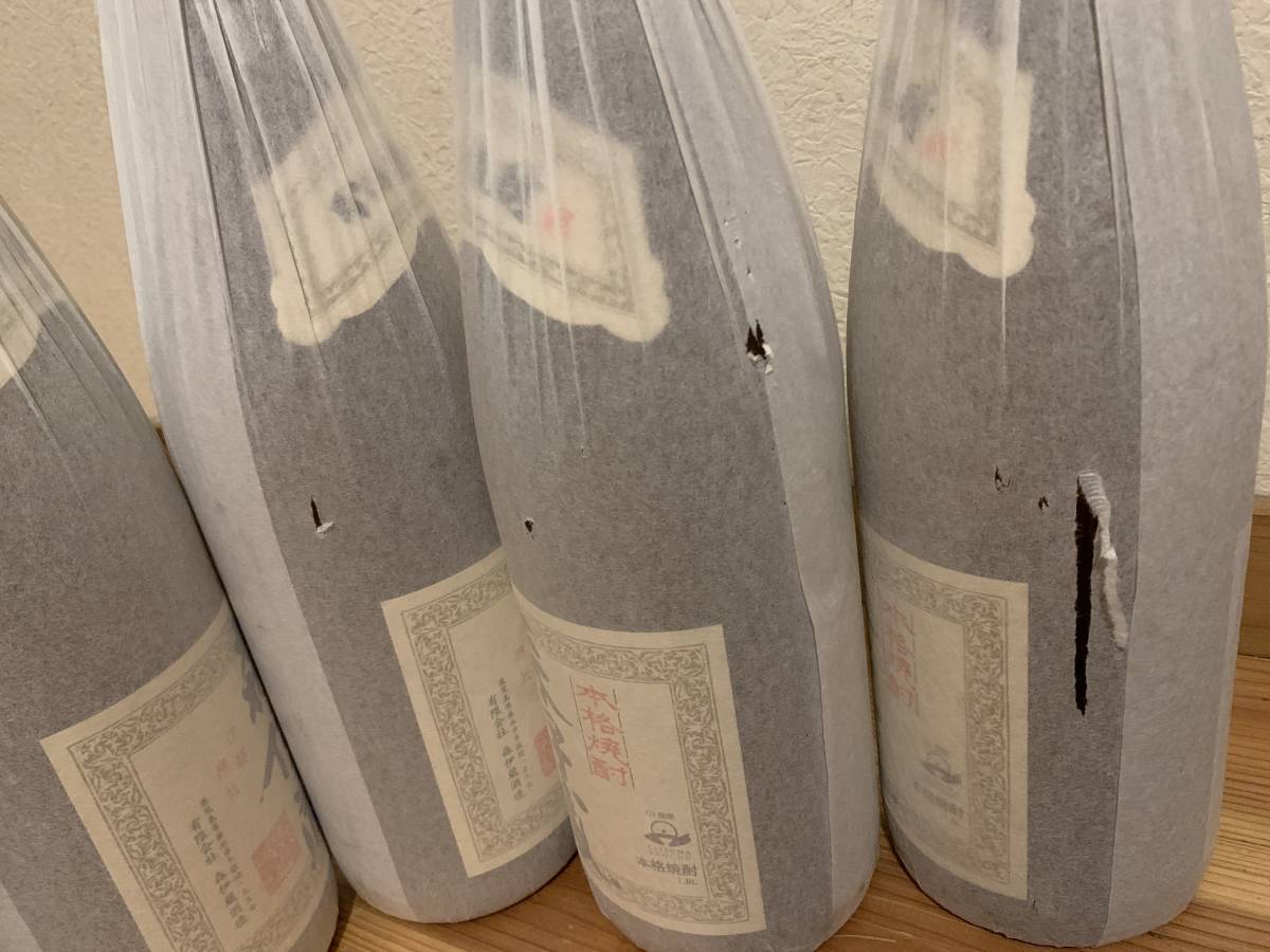 100円～【新品】【送料無料】 焼酎 森伊蔵1.8L×8本セット 未開栓 1800ml やや訳アリ_4