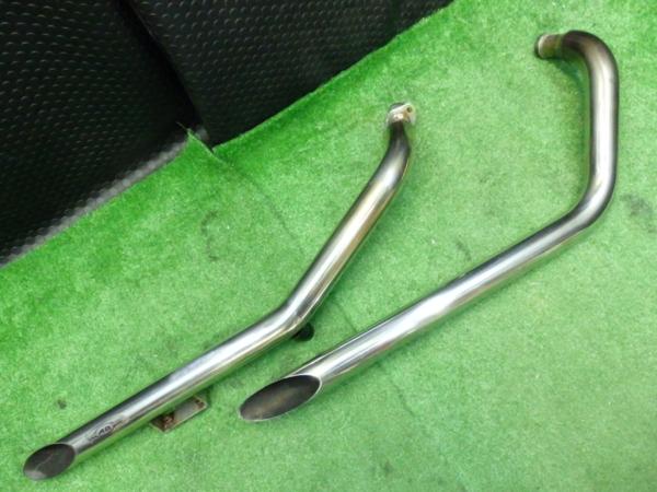 スティード400 アメリカンドラッガーズスラッシュカットマフラー