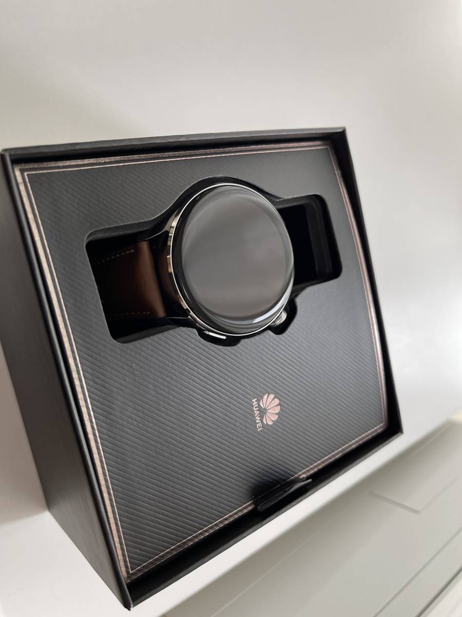 【自分用】HUAWEI WATCH 3/ クラシックモデル、箱付属品全部お揃い、状態とても良好