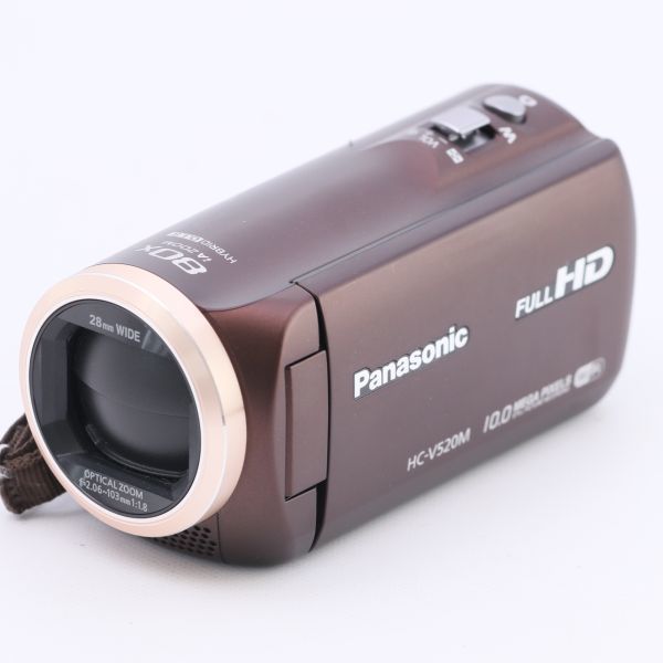 Panasonic パナソニック デジタルハイビジョンビデオカメラ V520 内蔵