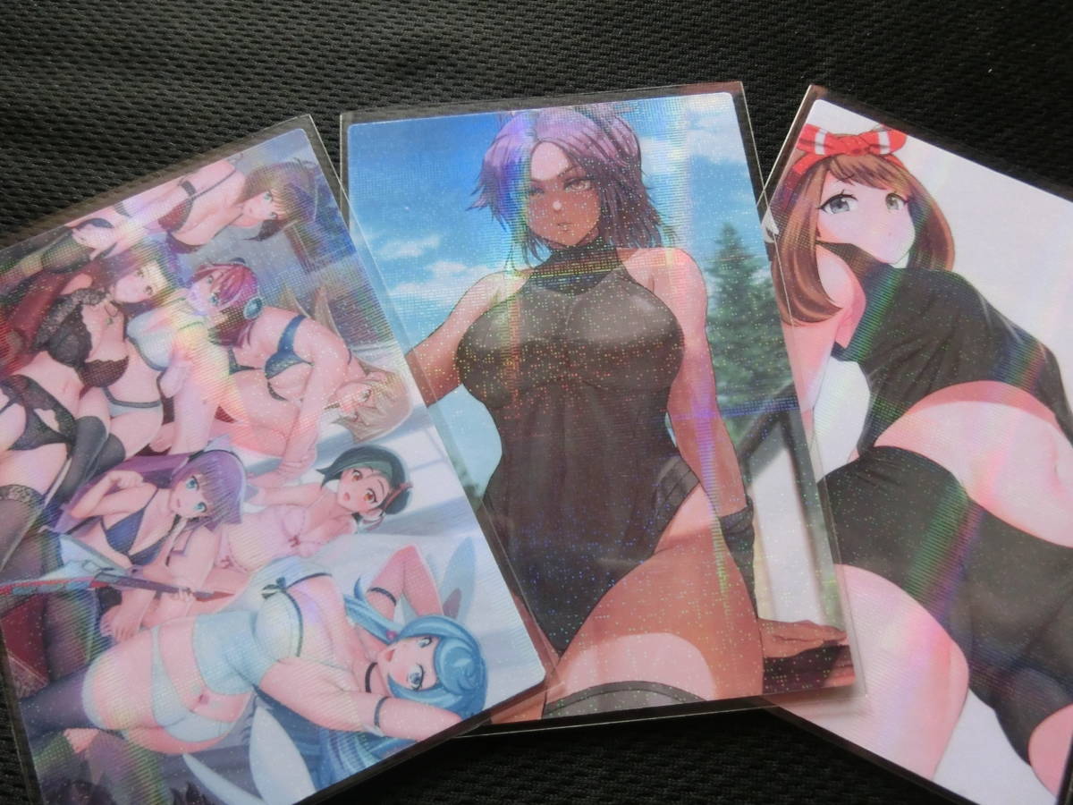 爆買い，大人気 ACG カード パラレル加工 3枚 両面印刷 美少女 ハルカ 四楓院夜一 真崎杏子 天上院明日香 十六夜アキ 観月小鳥 柊柚子 財前葵(コミック、アニメグッズ)｜売買されたオークション情報、yahooの その他