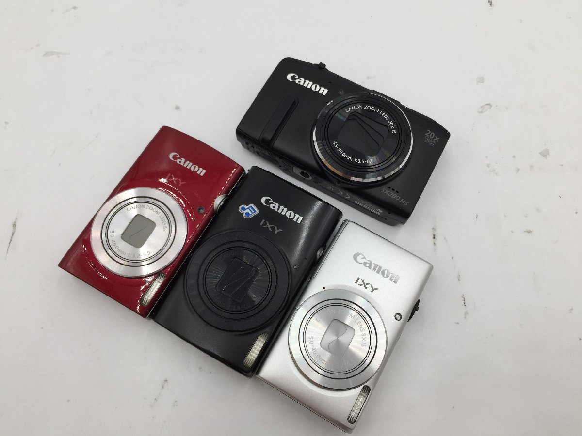 コンパクトデジタルカメラ8台まとめセット CANON IXY/Nikon COOLPIX
