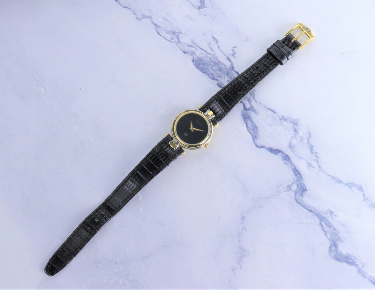GUCCI 4500L グッチ レディース 腕時計 クォーツ ゴールドカラー