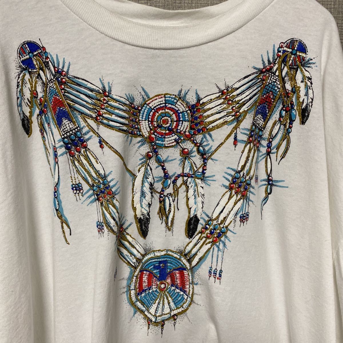90s USA製 ビンテージ ヴィンテージ Tシャツ tee アメリカ 古着 アート 