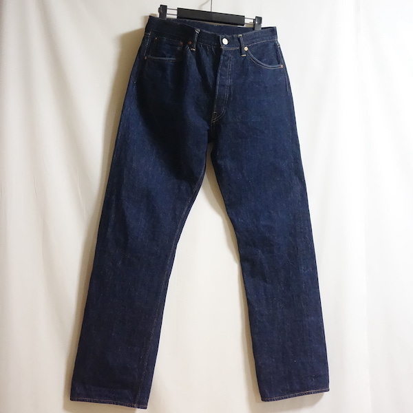 定価2.3万 WAREHOUSE Lot.1001XX バナーデニム W34 L32】濃色 