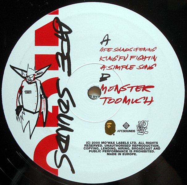 Nigo Ape – Sounds SOUNDS NIGO TOSH,中西俊夫⁄小山田圭吾