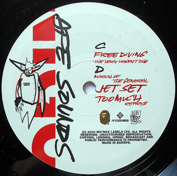 Nigo Ape – Sounds SOUNDS NIGO TOSH,中西俊夫⁄小山田圭吾