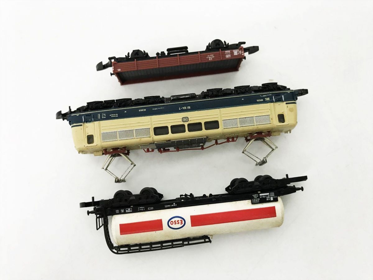 【美品】メルクリン Zゲージ 鉄道模型 11両まとめ売り DB ドイツ連邦鉄道 1円】メルクリン Zゲージ鉄道模型 まとめ売り セット 未検品 DB ドイツ