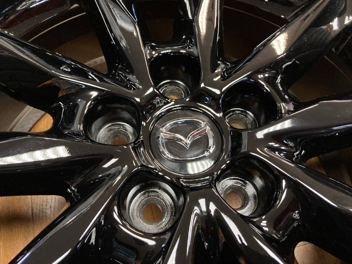 MAZDA マツダ3純正 セダン 18インチ◇グロスブラック塗装品◇ホイール