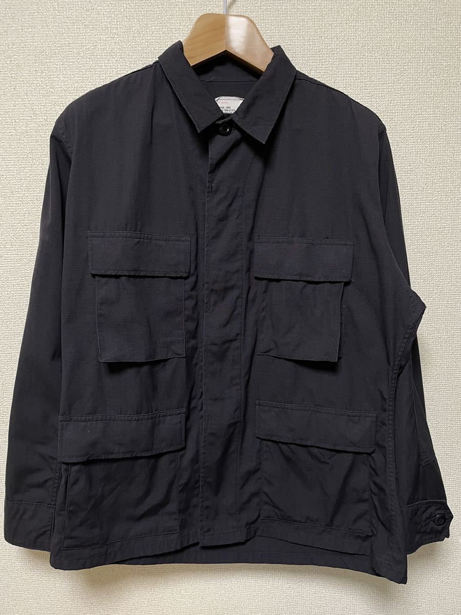 人気セール，本物保証 US.Army BDU Jacket BLACK357 アメリカ軍 BDU ジャケット ブラック357 MEDIUM-SHORT(戦闘服)｜売買されたオークション情報、yahooの商品情報をアーカイブ公開 - オークファン 戦闘服