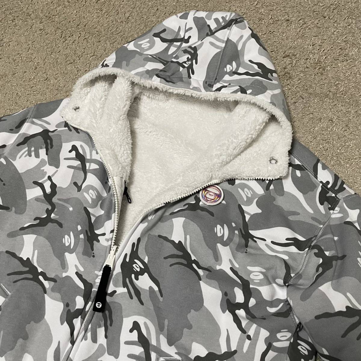 A BATHING APE 【美品】アベイシングエイプ リバーシブル 迷彩