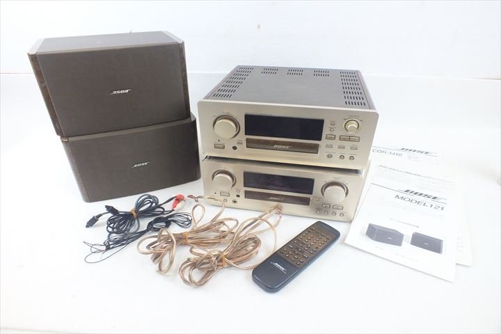 ☆ BOSE ボーズ CDR-1410 PLS-1410 121 オーディオセット 取扱説明書 