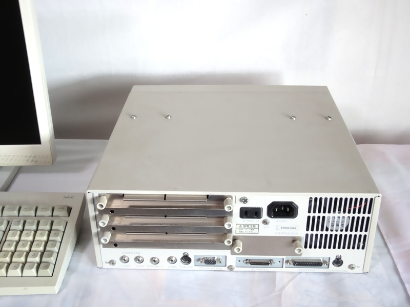 PC-9821Cx2 FM音源（PC-9801-86相当）内蔵 動作品 キーボード付き