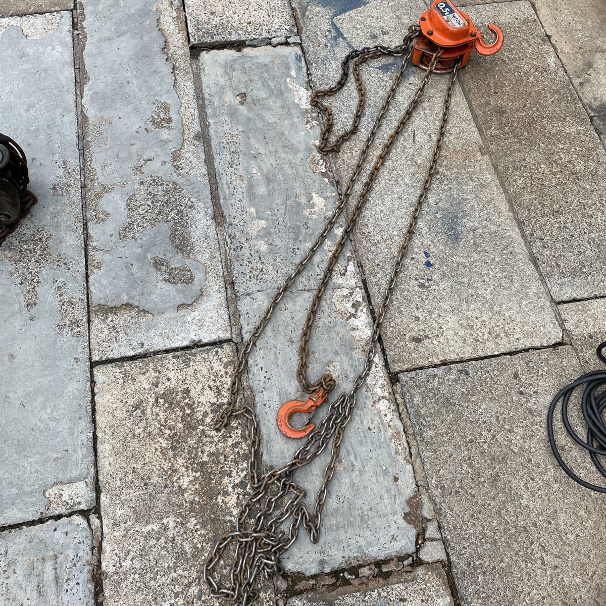 NICHIチェーンブロック 0.5ton