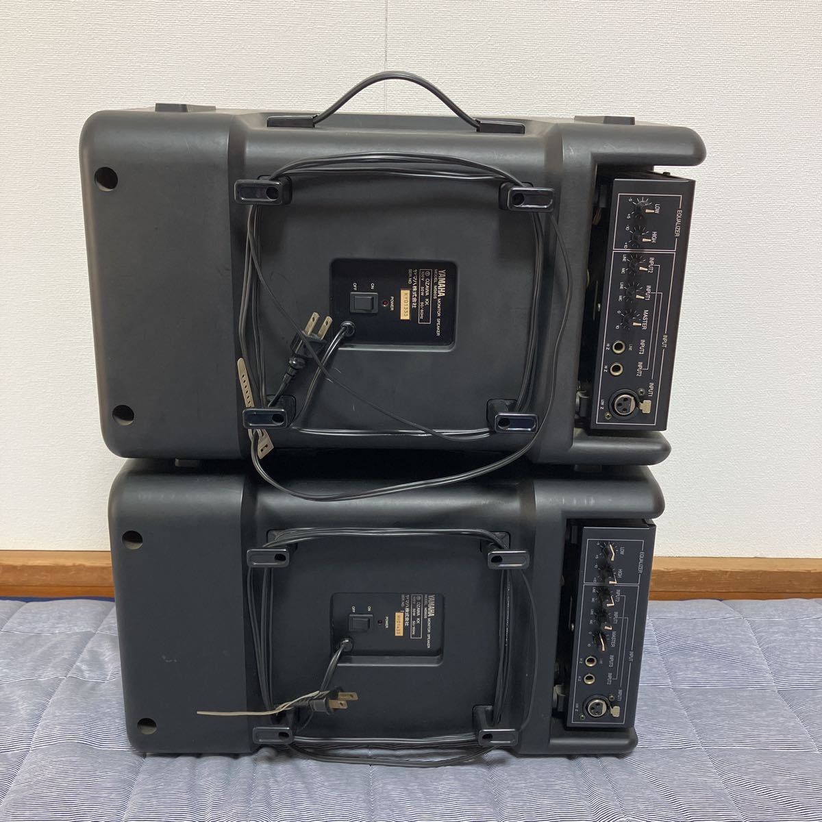 YAMAHA MS60S ヤマハ パワードモニタースピーカー 2個1セット 音出し確認済