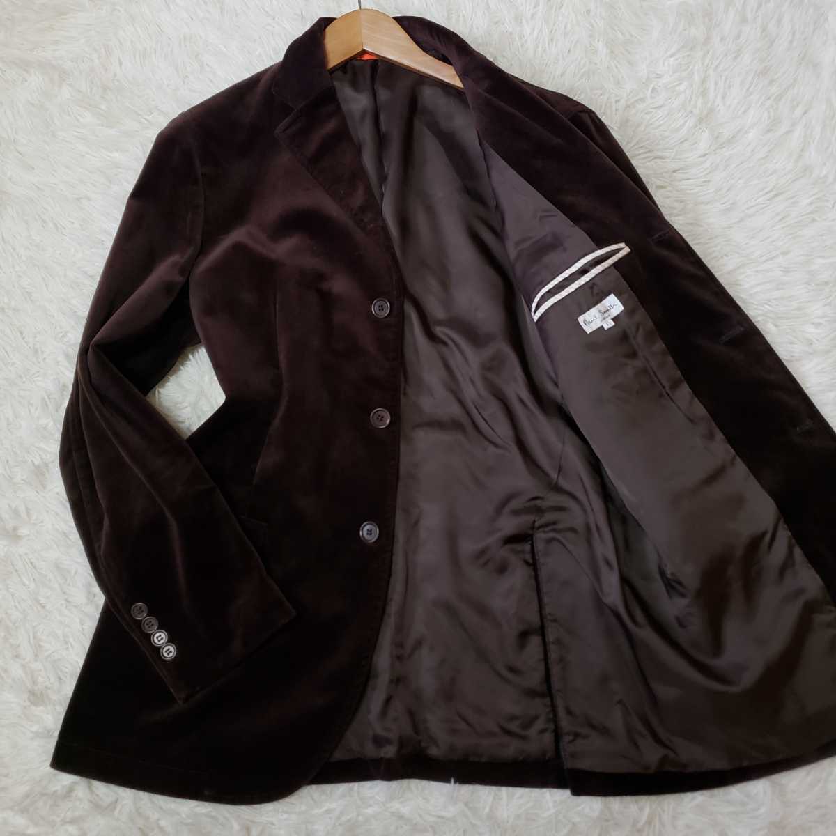 Paul Smith London ベロア ベルベット テーラード ジャケット 