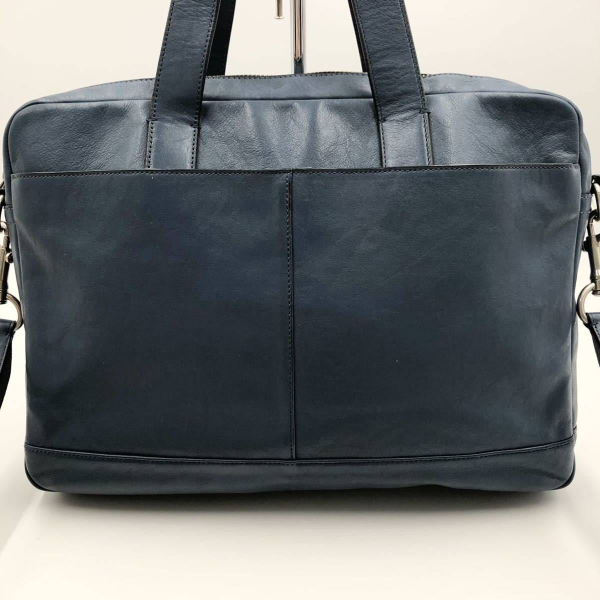 1円 未使用に近い!!超人気カラー!!コーチ COACH ブリーフケース