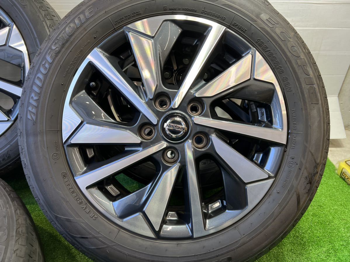☆日産☆C27 セレナ ハイウェイスター 後期 純正ホイール夏タイヤ4本