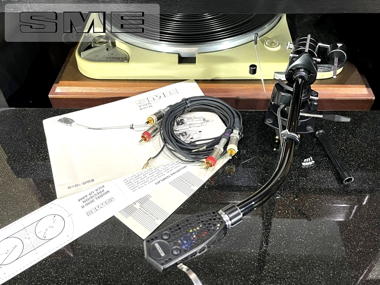 3010-R SME トーンアーム Black Tonearm SMEシェル&frasl;サブウエイト等付属品多数 SME 3010-R BLACK 希少トーンアーム サブウエイト/SMEシェル/SMEケーブル等付属 リフターオイル補充済み Audio Station
