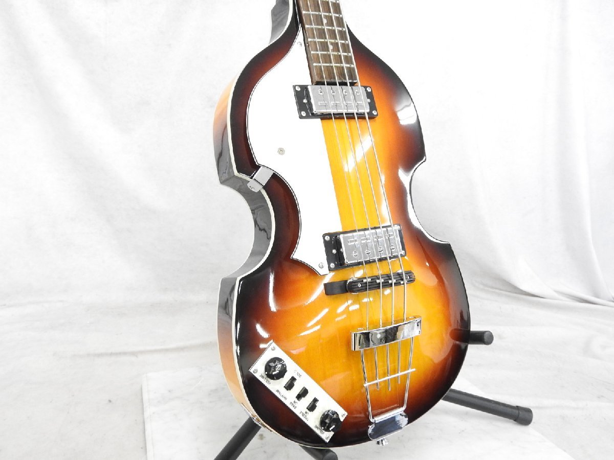 ☆ Hofner ヘフナー B-BASS HI-SERIES バイオリンベース ケース付き