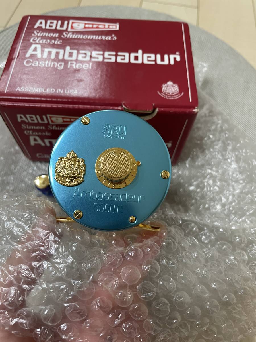 未使用 ABU 5500CDL アブ アンバサダー サイモンシモムラ アンバサダー