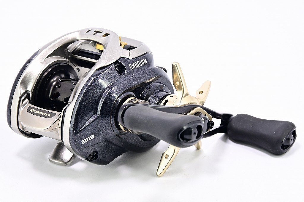 最終 rhodium megabass メガバス ロジウム 81L　リール MEGABASS(メガバス) リール RHODIUM(ロジウム) 81L(左ハンドル