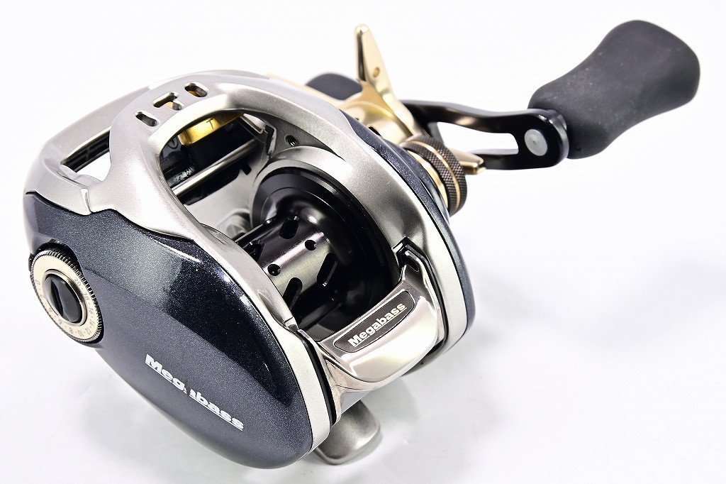 最終 rhodium megabass メガバス ロジウム 81L　リール MEGABASS(メガバス) リール RHODIUM(ロジウム) 81L(左ハンドル