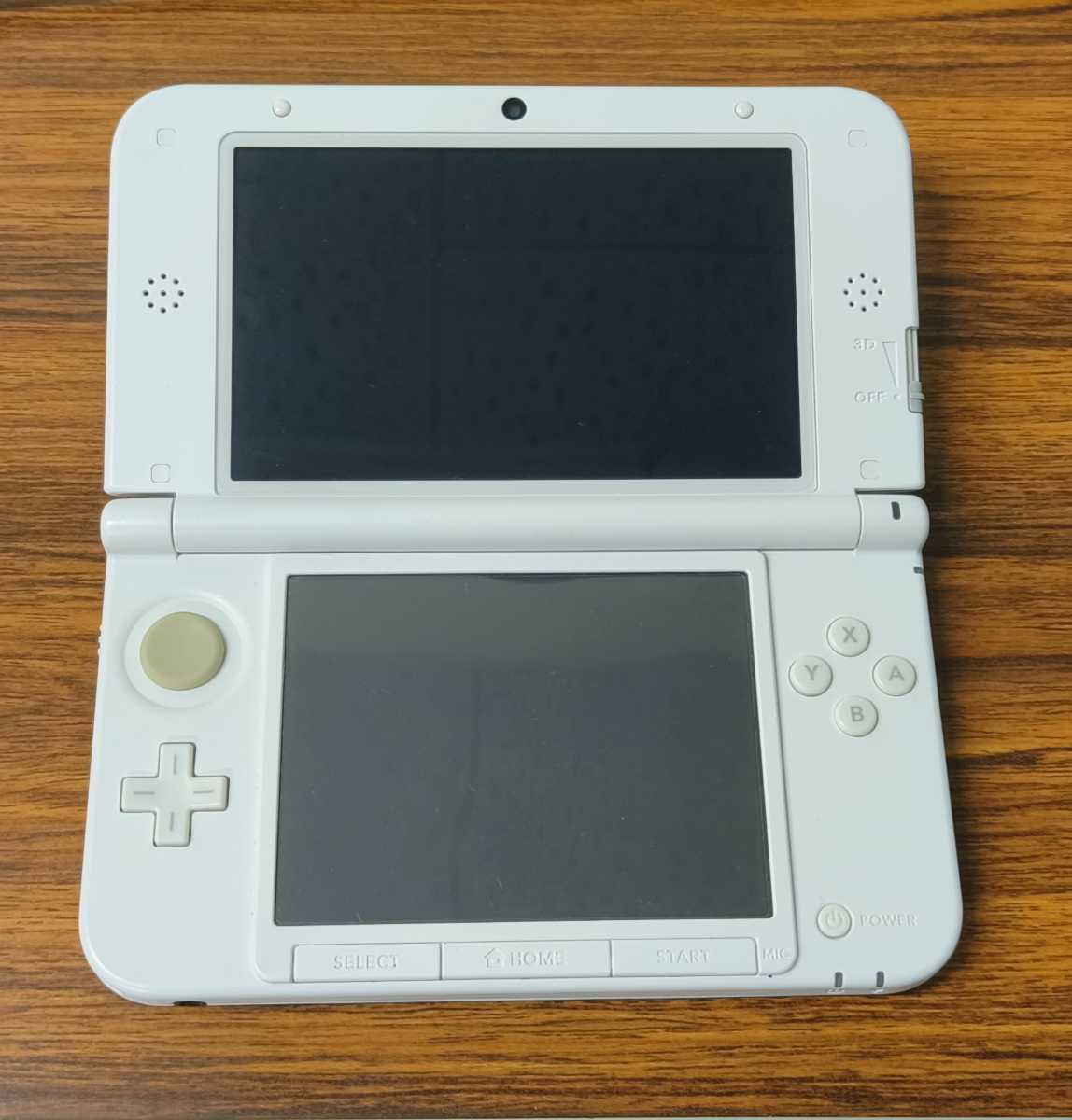 偽トロキャプチャ搭載 3DS LL ミント×ホワイト ☆充電器・USBケーブル  
