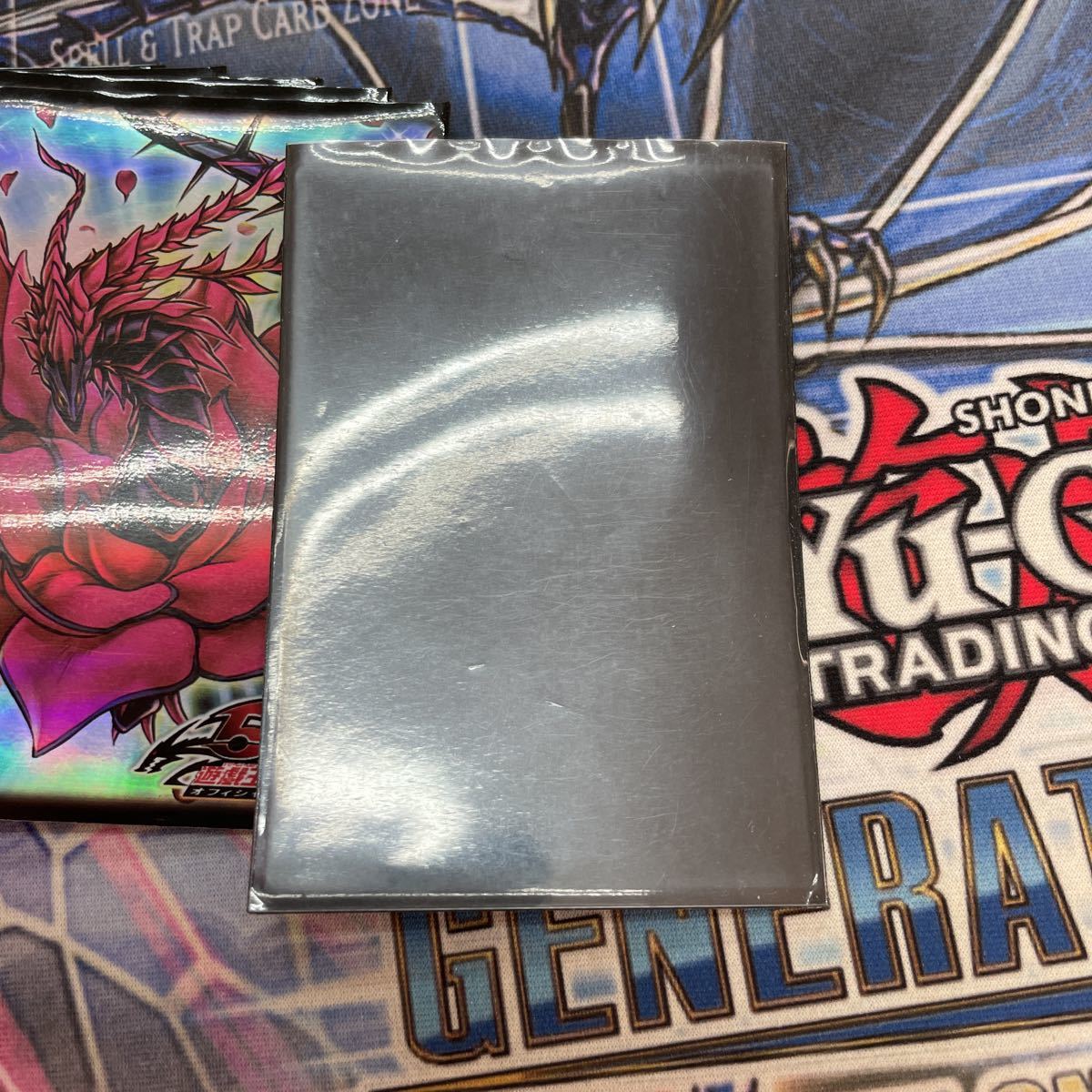遊戯王 judge ブラックローズドラゴン スリーブ 未開封 未開封品JUDGE