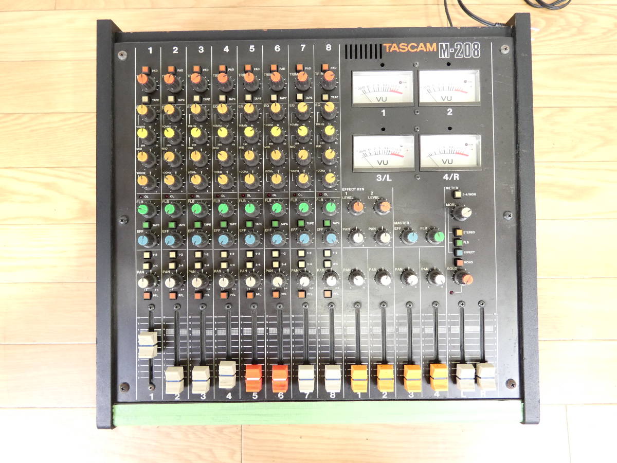 TASCAM M-208 タスカム - Yahoo!オークション アナログミキサー