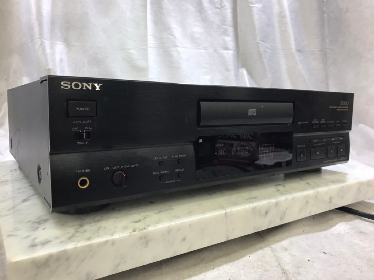 【限定セール，低価】 t164 SONY ソニー CDP-333ESJ CDプレーヤー(ソニー)｜売買されたオークション情報、yahooの商品情報をアーカイブ公開 - オークファン ソニー