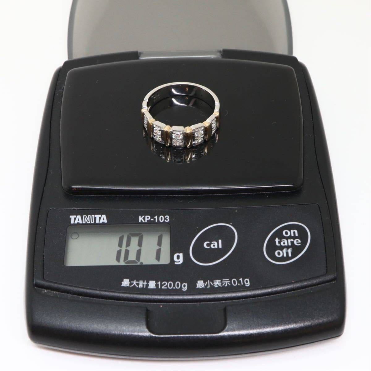 Ambrose(アンブローズ) 天然ダイヤモンドリング 0.50ct】Pt900/K18 Ambrose(アンブローズ) 天然ダイヤモンドリング 0.50ct】Pt900/K18