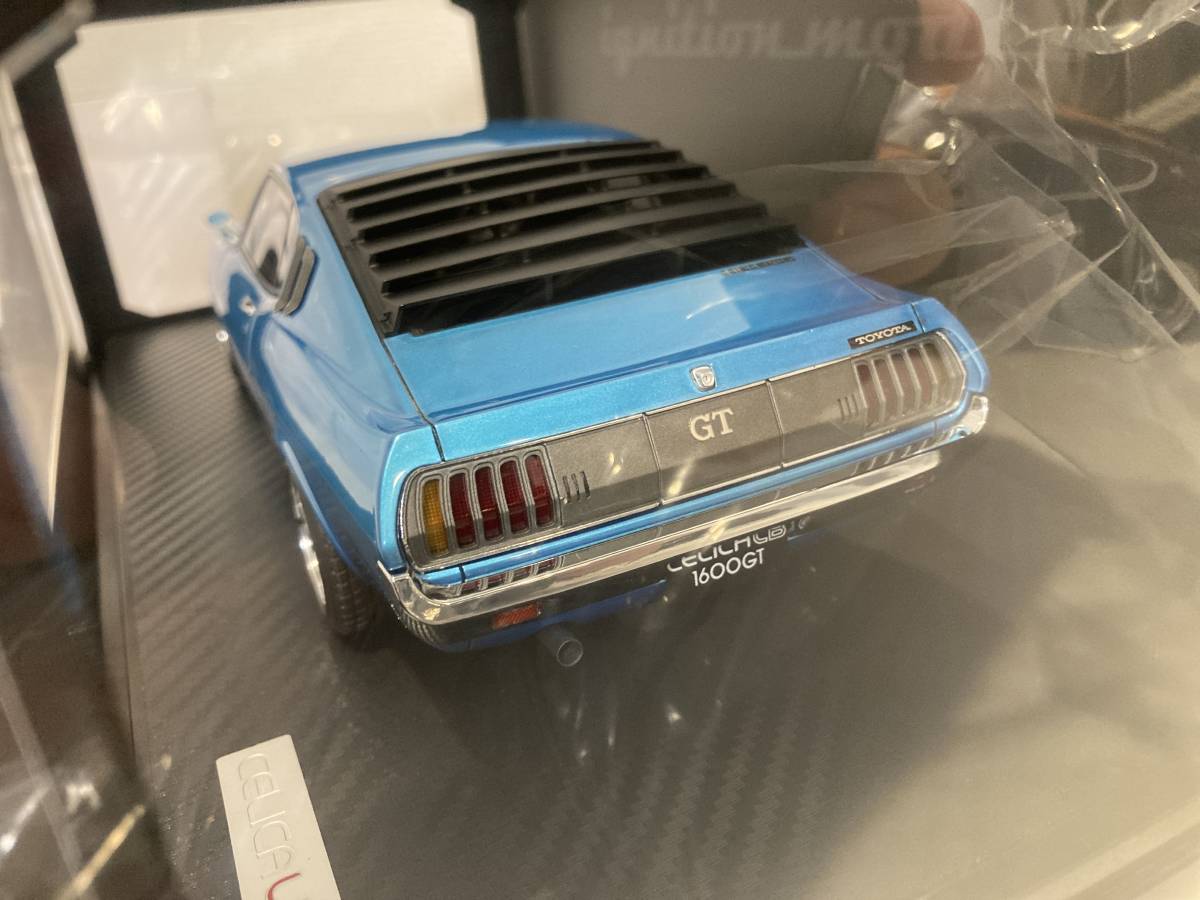 1/18 セリカ 1600GT LB ブルーメタリック New！TOYOTA CELICA 1600GTV