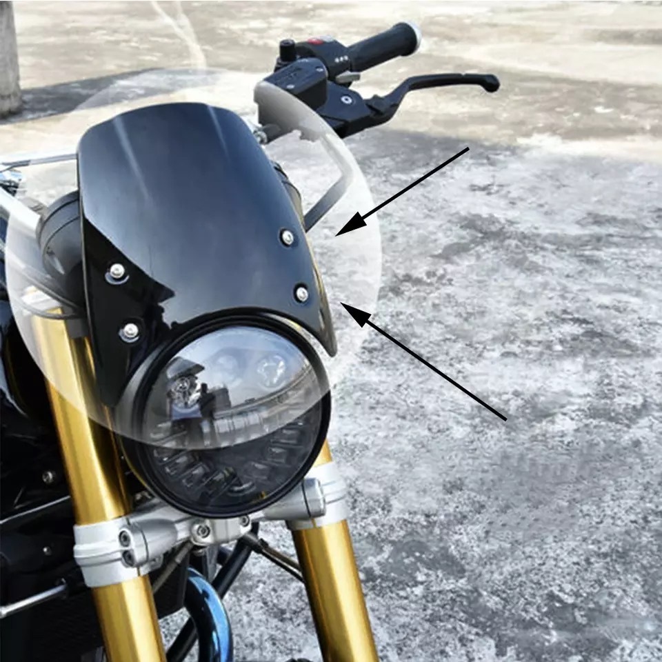 ウインドシールド R | BMW nineT クリア Works Banzai Motor &amp