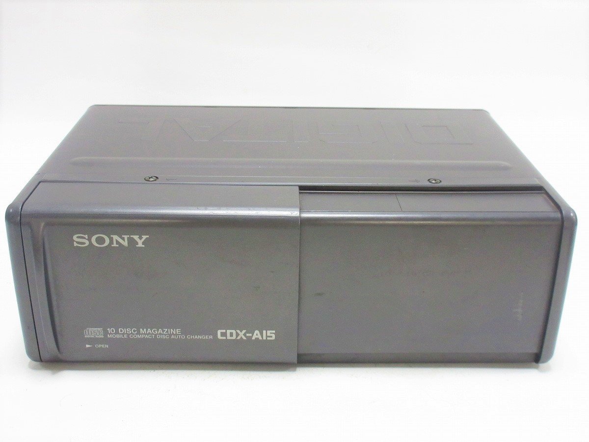 動作未確認 SONY ソニー 10連奏 CDチェンジャー ディスクマガジン CDX