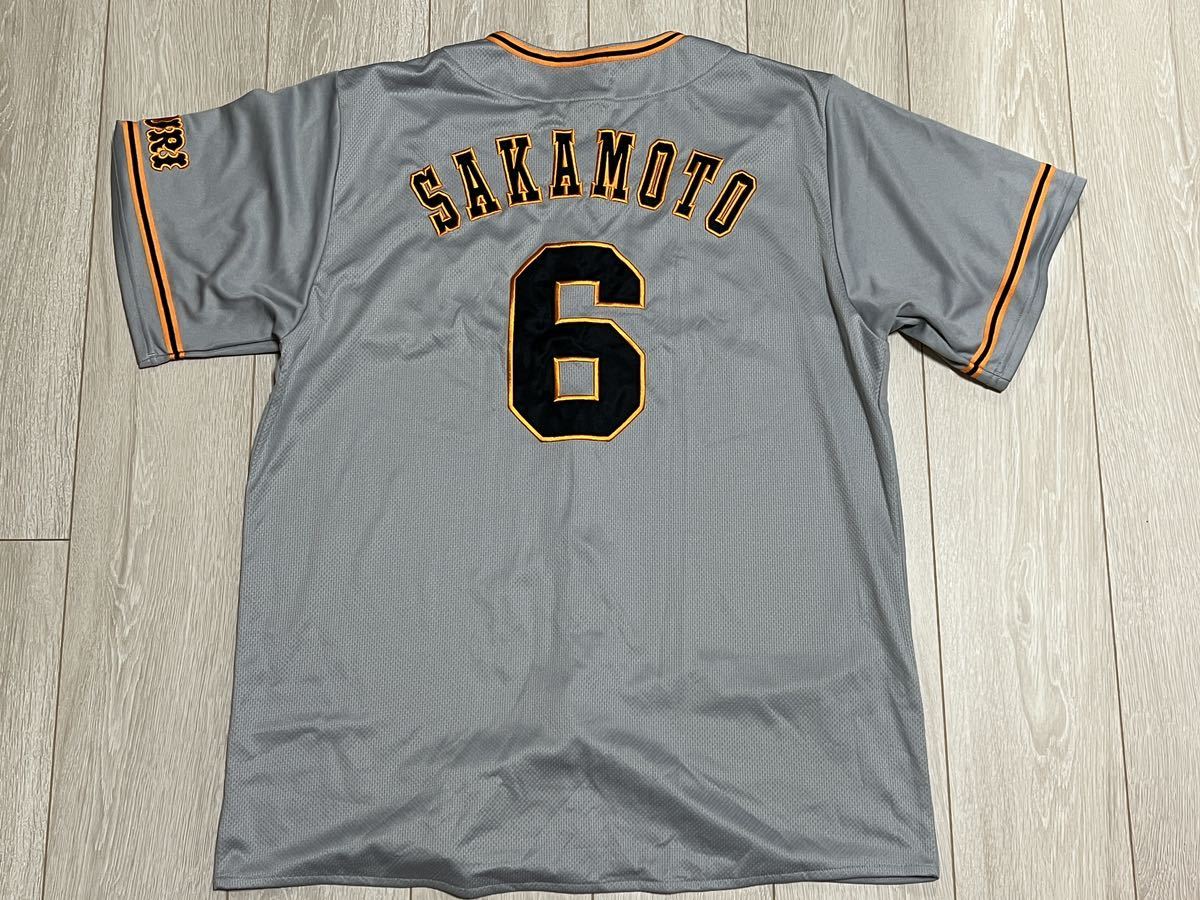 【即決・送料無料・匿名配送】アンダーアーマー製 坂本勇人 モデル ビジター ユニフォーム グレー XXLサイズ 中古 ジャイアンツ GIANTS