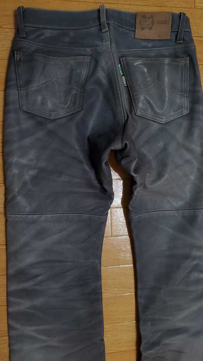 日本製30インチ】クシタニ エクスプローラー ジーンズ レザー