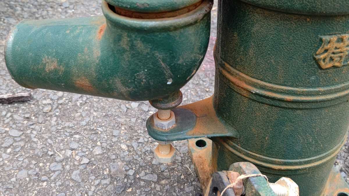 レトロ手押しポンプ、東邦ポンプ、TB手押しポンプ、手漕ぎポンプ