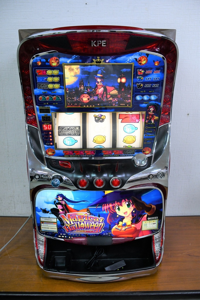 実機 税込 マジカルハロウィン5◇コイン不要機付◇オプション多数有り