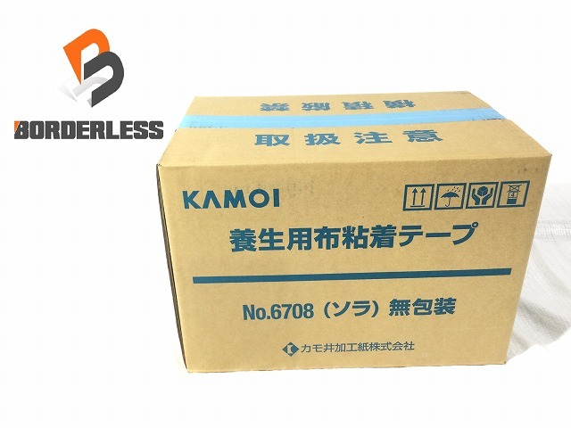 得価，安い KAMOI カモイ 養生用布粘着テープ 25mm 25m 60巻入 ソラ無包装 NO.6708 カモ井加工紙株式会社 59019(工事用材料)｜売買されたオークション情報、yahooの商品情報をアーカイブ公開 - オークファン 工事用材料
