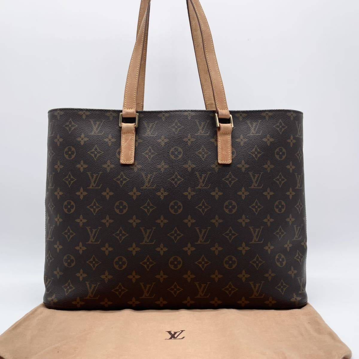 極美品　LOUIS VUITTON ルイヴィトン　M51155　モノグラムルコ　ハンドバッグ　トートショルダー 肩掛け 大容量 　中古　1円鑑定済み ルコ モノグラム ルイヴィトン ■美品■ ブラウン系 |