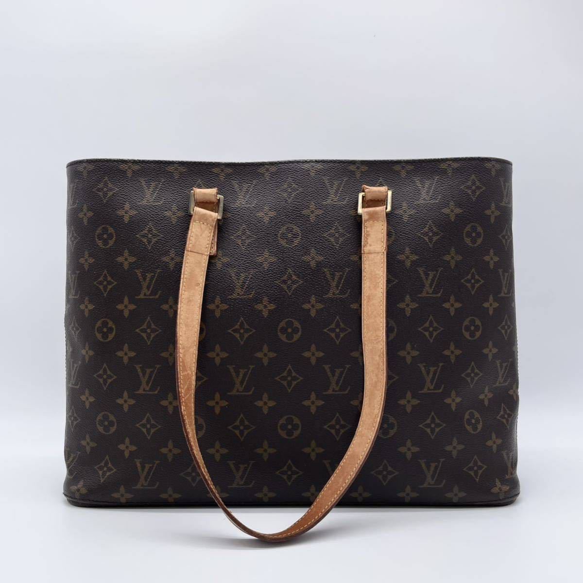 極美品　LOUIS VUITTON ルイヴィトン　M51155　モノグラムルコ　ハンドバッグ　トートショルダー 肩掛け 大容量 　中古　1円鑑定済み ルコ モノグラム ルイヴィトン ■美品■ ブラウン系 |