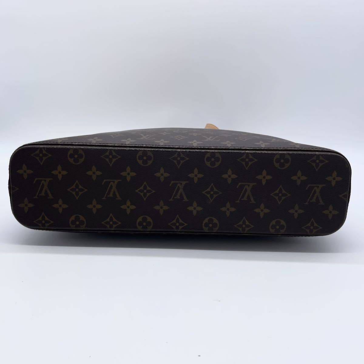 極美品　LOUIS VUITTON ルイヴィトン　M51155　モノグラムルコ　ハンドバッグ　トートショルダー 肩掛け 大容量 　中古　1円鑑定済み ルコ モノグラム ルイヴィトン ■美品■ ブラウン系 |