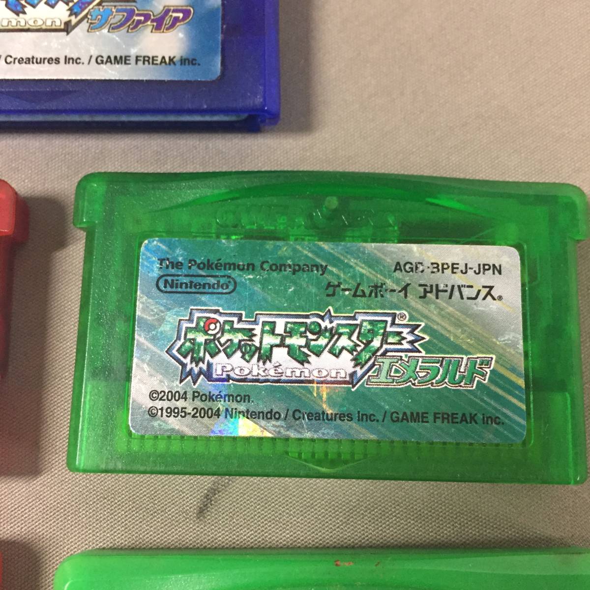 ポケットモンスター GBA | 5本セット 箱取説完備 状態良 エメラルド ルビー ポケモン ゲームソフト サファイア ルビー&amp;サファイア : GBA(ゲームボーイアドバンス)ポケモン ポケモンボックス 箱