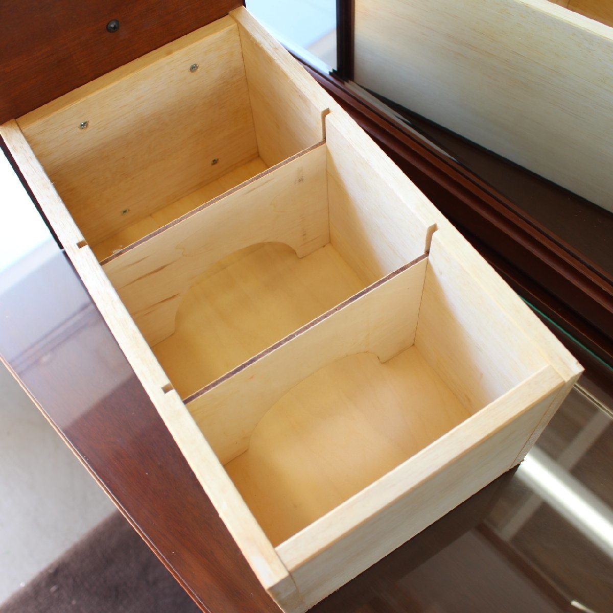 T392) MARNI マルニ木工地中海ドレッサー 鏡台 化粧台 ドレッサー 