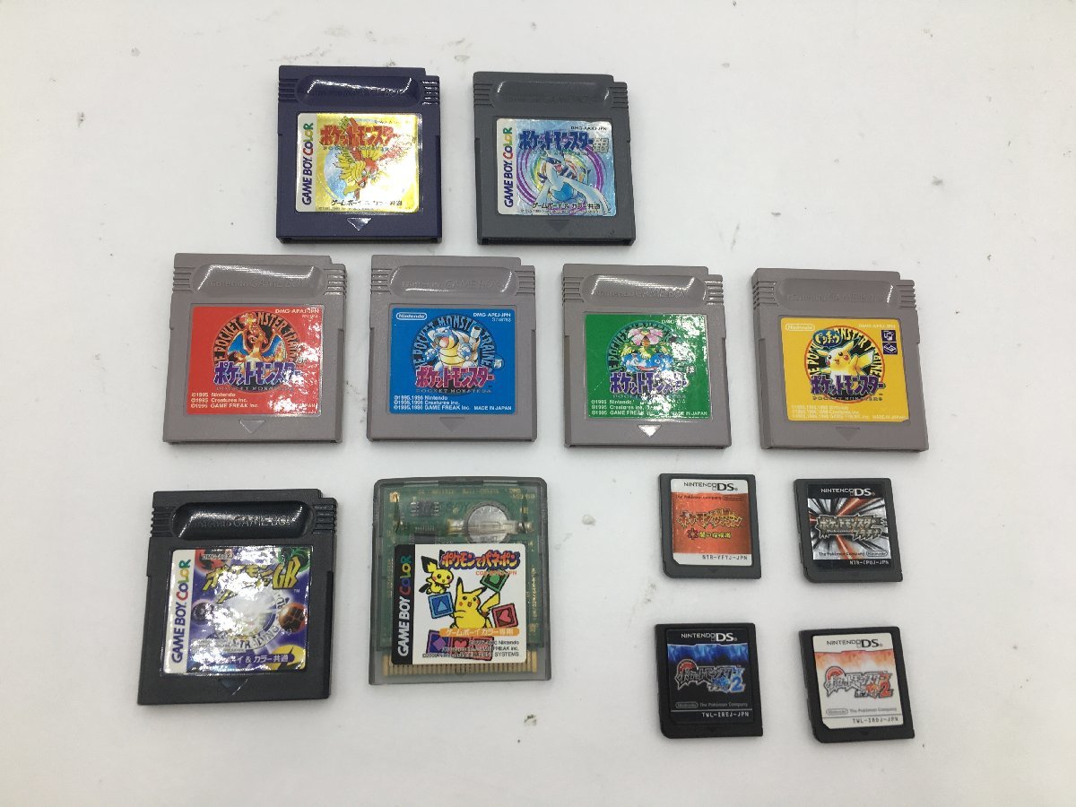  NINTENDO ニンテンドー DS/GB/GBC ゲームソフト ポケモンシリーズ 計12点セット まとめ売り 0928 16(アドベンチャー)｜売買されたオークション情報、yahooの商品情報をアーカイブ公開 - オークファン タイトル