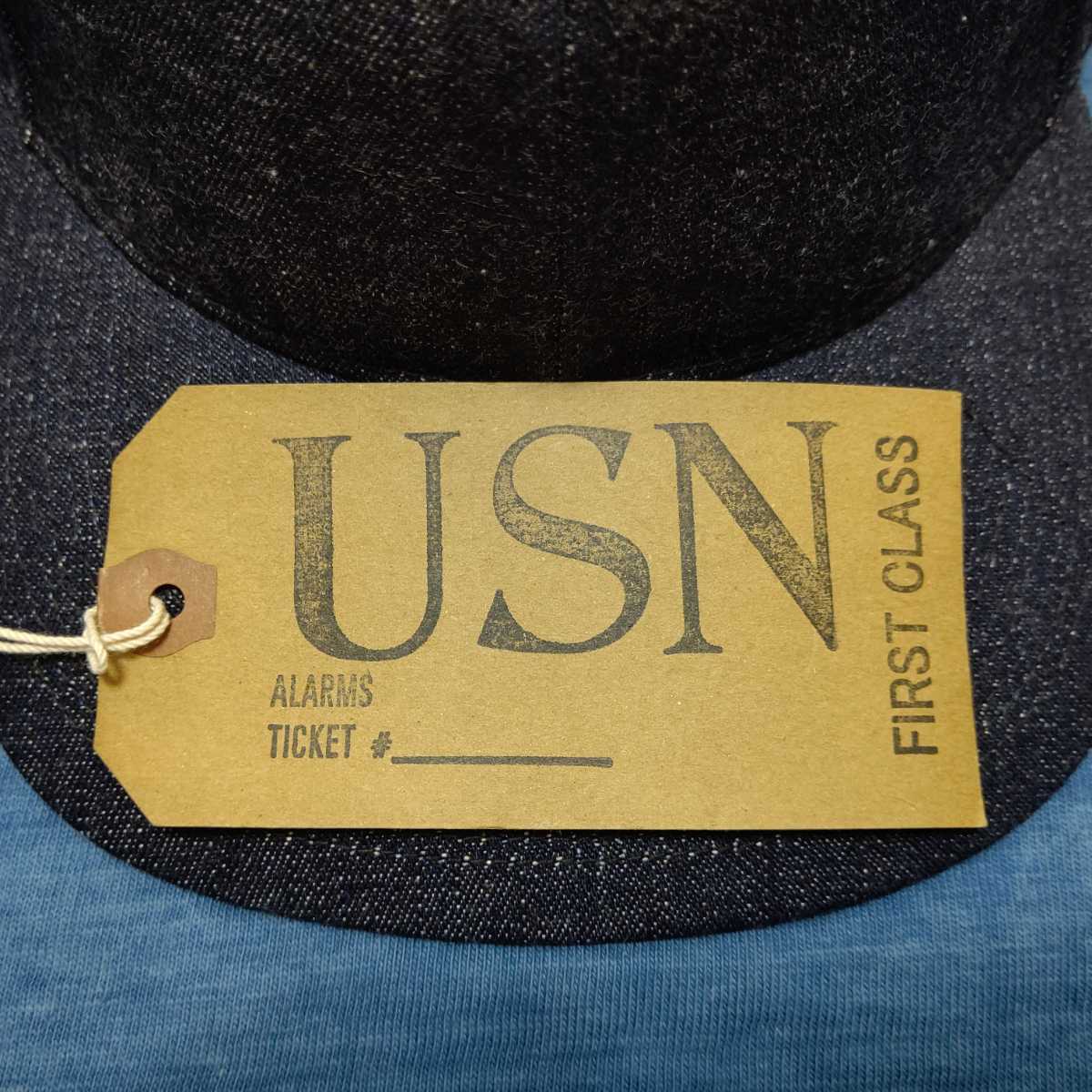 【直営店限定】 POTEN × WAREHOUSE & CO. USN KIKUANA BASEBALL CAP Size:L(60cm)