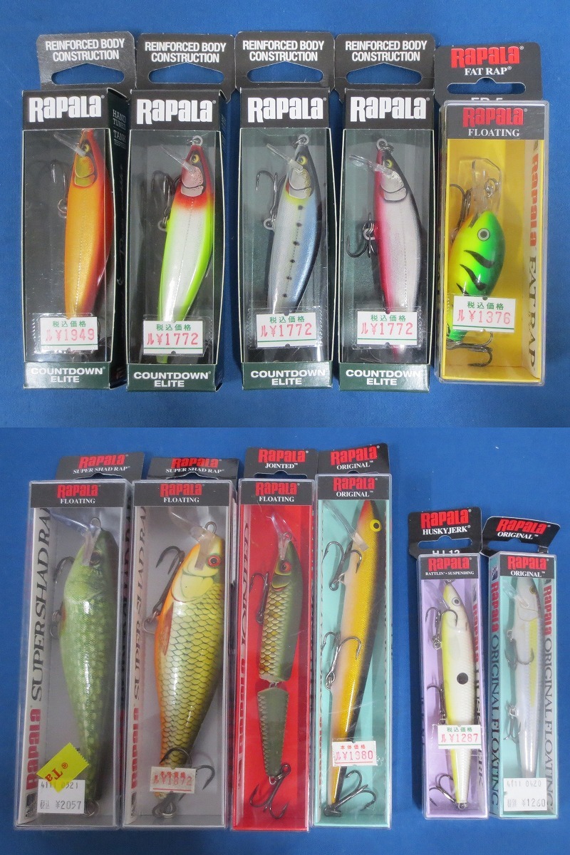 1円~☆ほぼ未使用☆RAPALA ラパラ ルアー各種まとめ売り 56点 1円~☆ほぼ未使用☆RAPALA ラパラ ルアー各種まとめ売り 56点