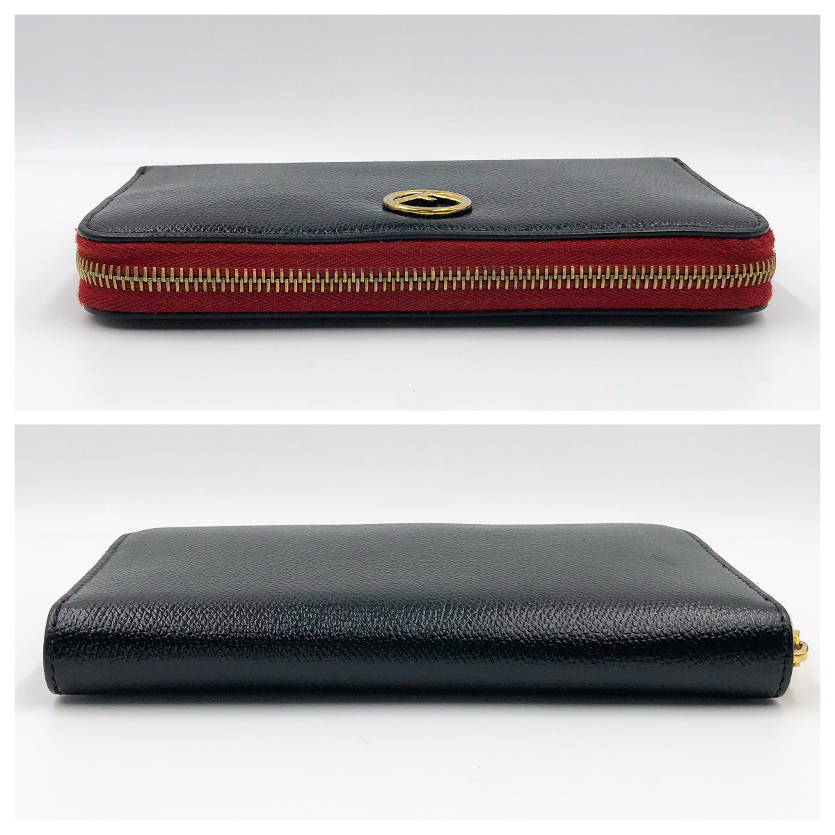 1円～『正規品』 FENDI フェンディ 長財布　ラウンドファスナー フェンディ FENDI 長財布 １円 メンズ長財布 FFロゴ